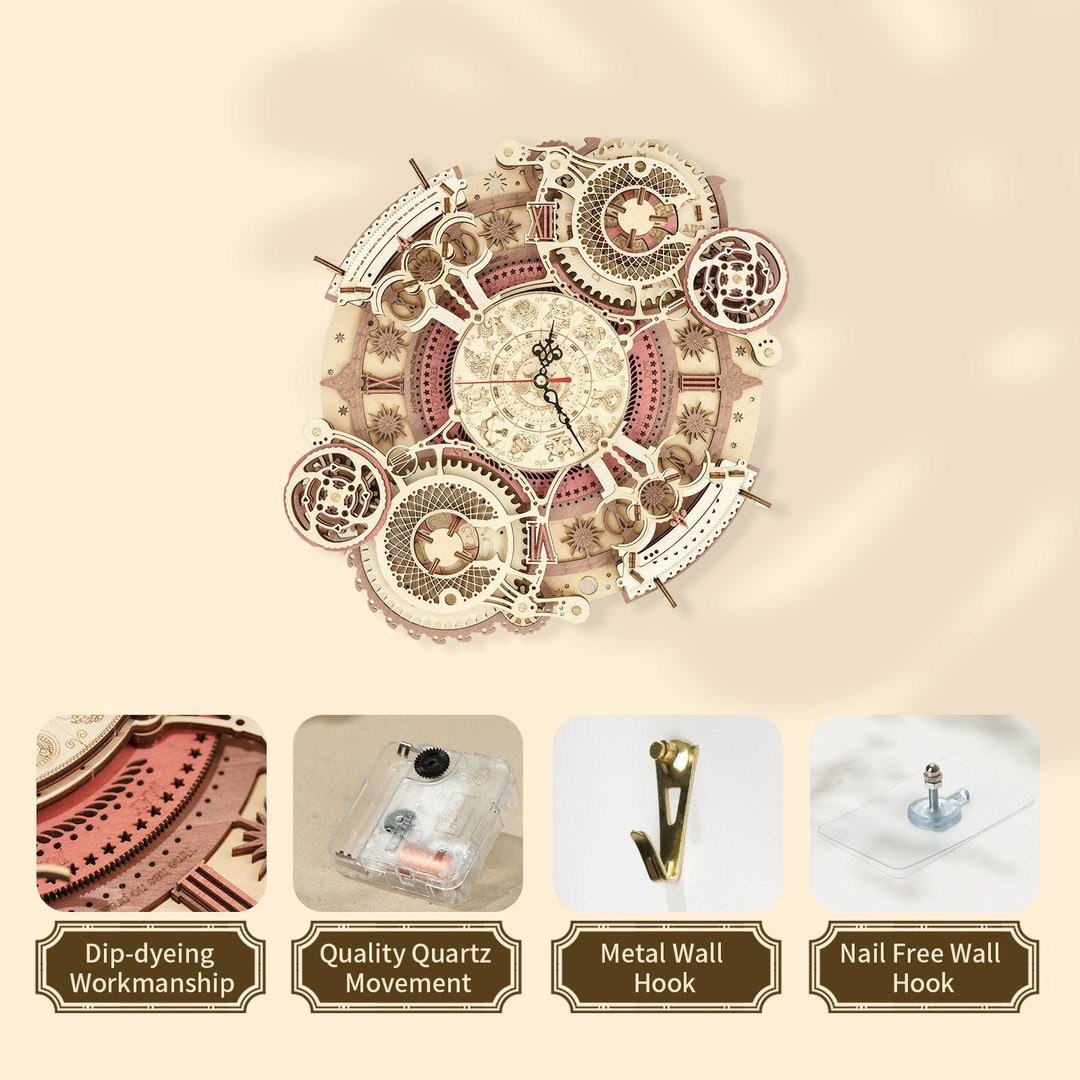 ساعة جدارية LC601 Zodiac - الصورة 2